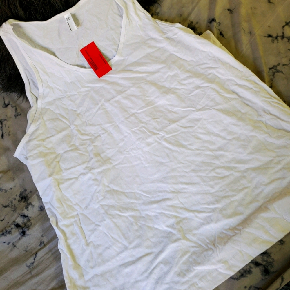 NWT American Apparel White tank tops
